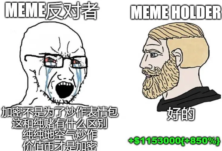 当市值前 100 已有 9 个 MEME，与之拥抱已经成为了一种不可逆转的浪潮