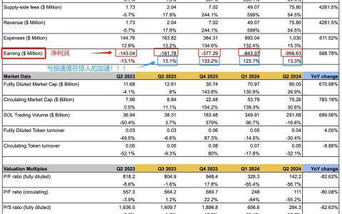 Solana 财报论：到底是真亏损，还是数据维度引发的误解？