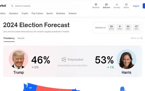 美国大选预测押注超 6 亿美元，出圈的预测市场 Polymarket 会成为算法垄断信息的“解药”吗？