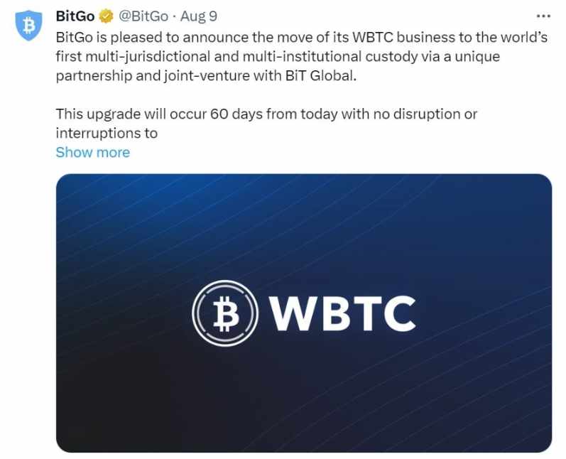 孙宇晨入局WBTC惹争议，解析BTC锚定币及其安全性