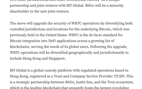 WBTC 的利空，会是 tBTC 的利好吗？