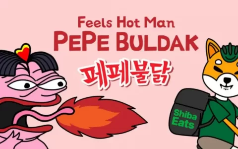 韩国 K-Meme Pepe Buldak（ $BUL ）预售突破 100 万美元，计划推出线下门店